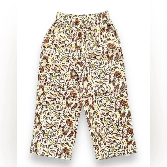 NWOT Rachel Zoe Botanical Linen Pull-On Pants - Picture 1 of 3